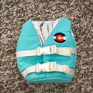 Colorado Puffin Life Vest Koozie Drinkware